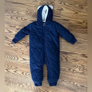 Baby GAP One-Piece Snowsuit (6-12 Months)